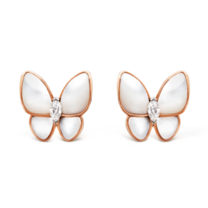 Boucles d’oreilles Two Butterfly