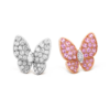 Boucles d’oreilles Two Butterfly