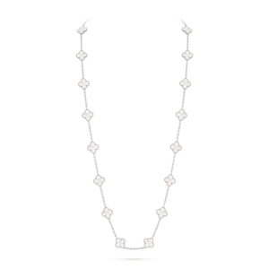 Collier long Vintage Alhambra, 20 motifs