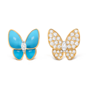 Boucles d’oreilles Two Butterfly