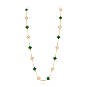 Collier long Vintage Alhambra, 20 motifs  Research Vintage Alhambra necklaces Spend a few minutes for better results