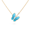 Collier Pendentif Deux Papillons Van Cleef & Arpels