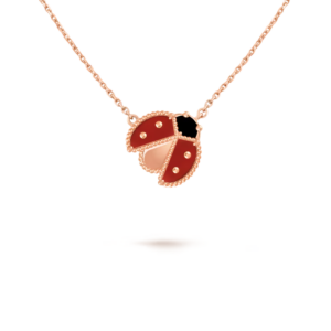 Pendentif Lucky Spring, coccinelle aux ailes ouvertes