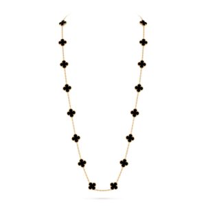 Collier long Vintage Alhambra, 20 motifs