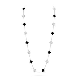 Collier long Vintage Alhambra, 20 motifs