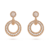 Boucles d’oreilles Perlée Diamants